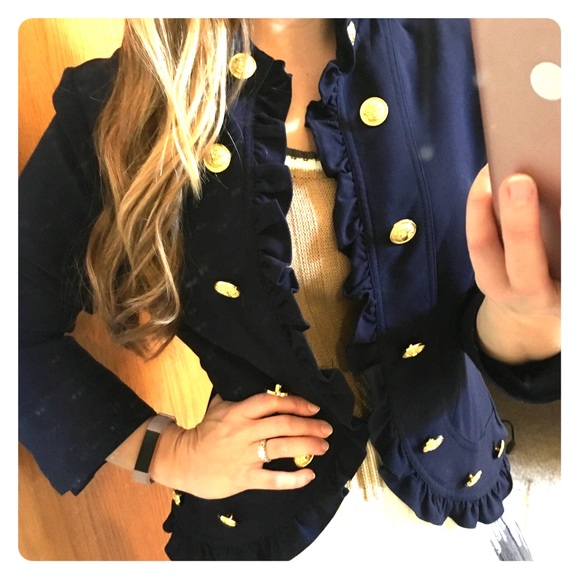 Like New Military Double Breasted Blazer - Picture 1 of 8